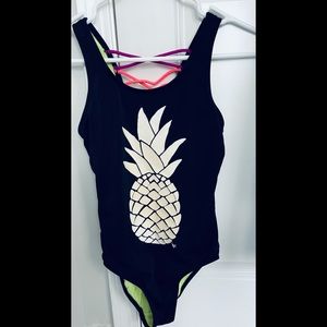One piece bathing suit